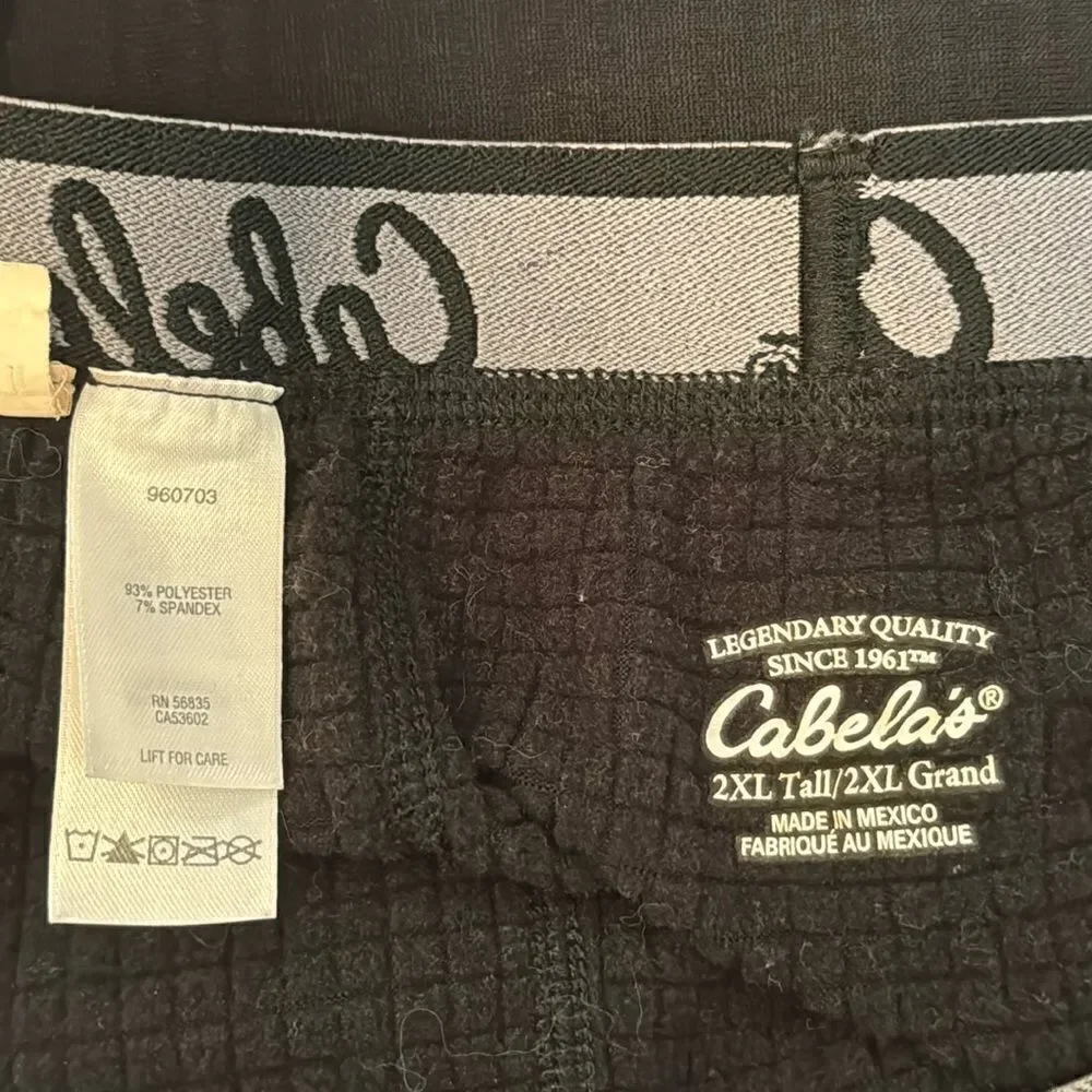 CABELA'S Polartec Base Layer Pants